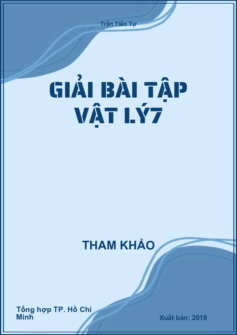 Giải bài tập Vật Lý7