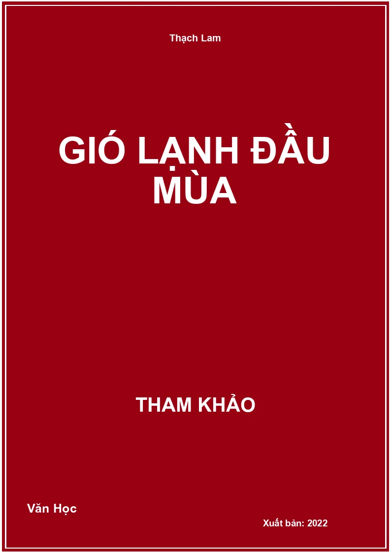 Gió lạnh đầu mùa