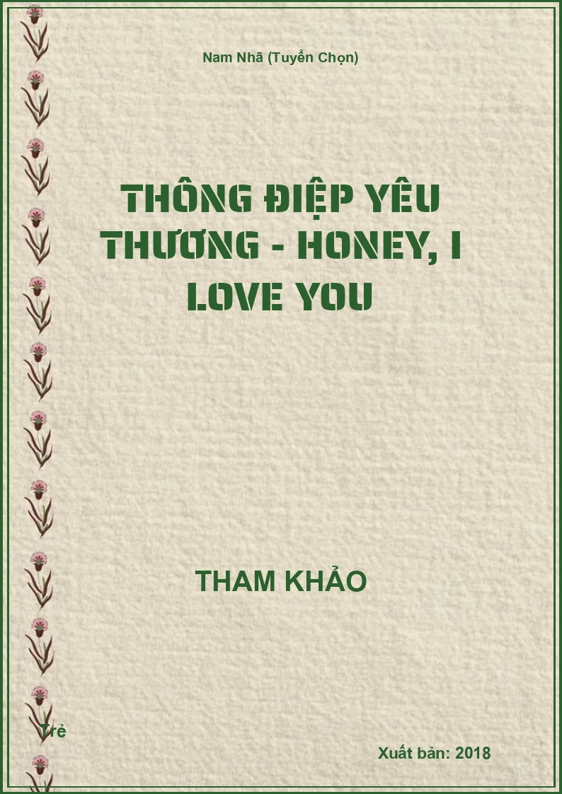 Thông Điệp Yêu Thương - Honey, I Love You