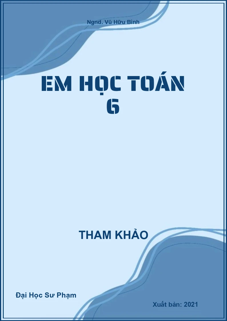 Em học Toán 6