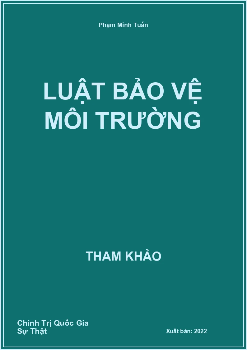 Luật Bảo vệ môi trường