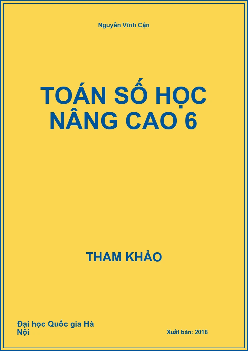 Toán số học nâng cao 6