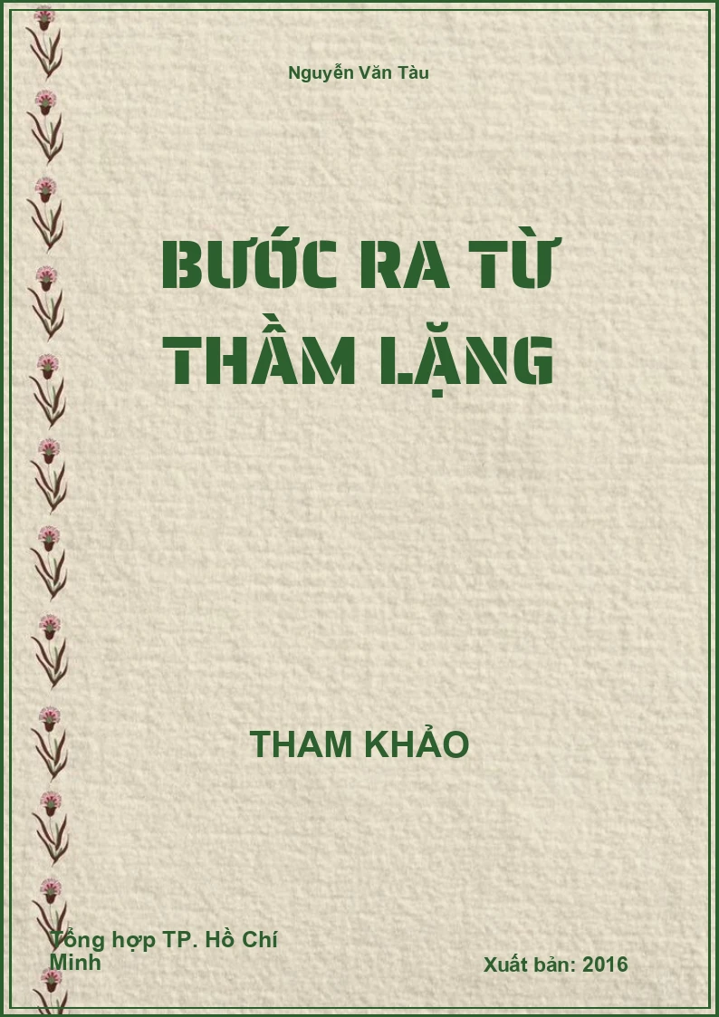 Bước ra từ thầm lặng