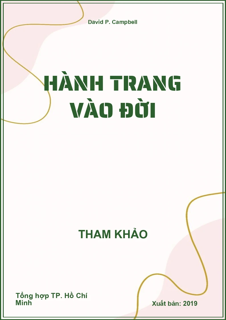 Hành trang vào đời