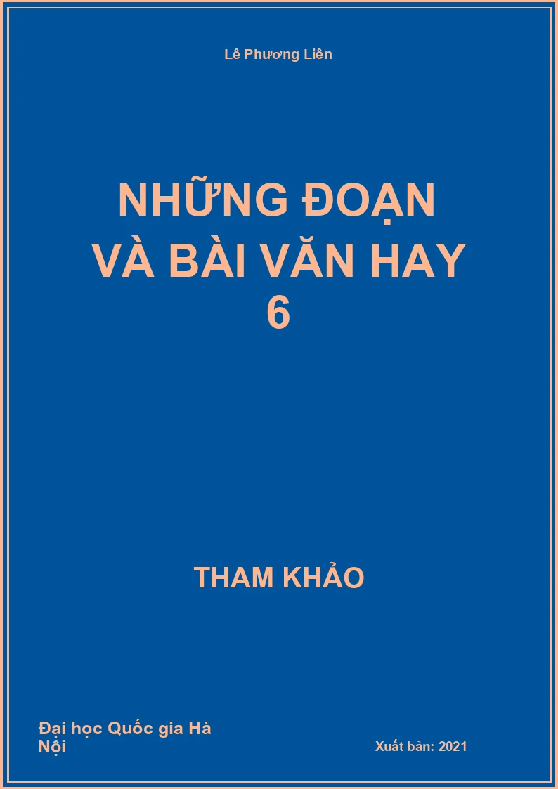 Những đoạn và bài Văn hay 6