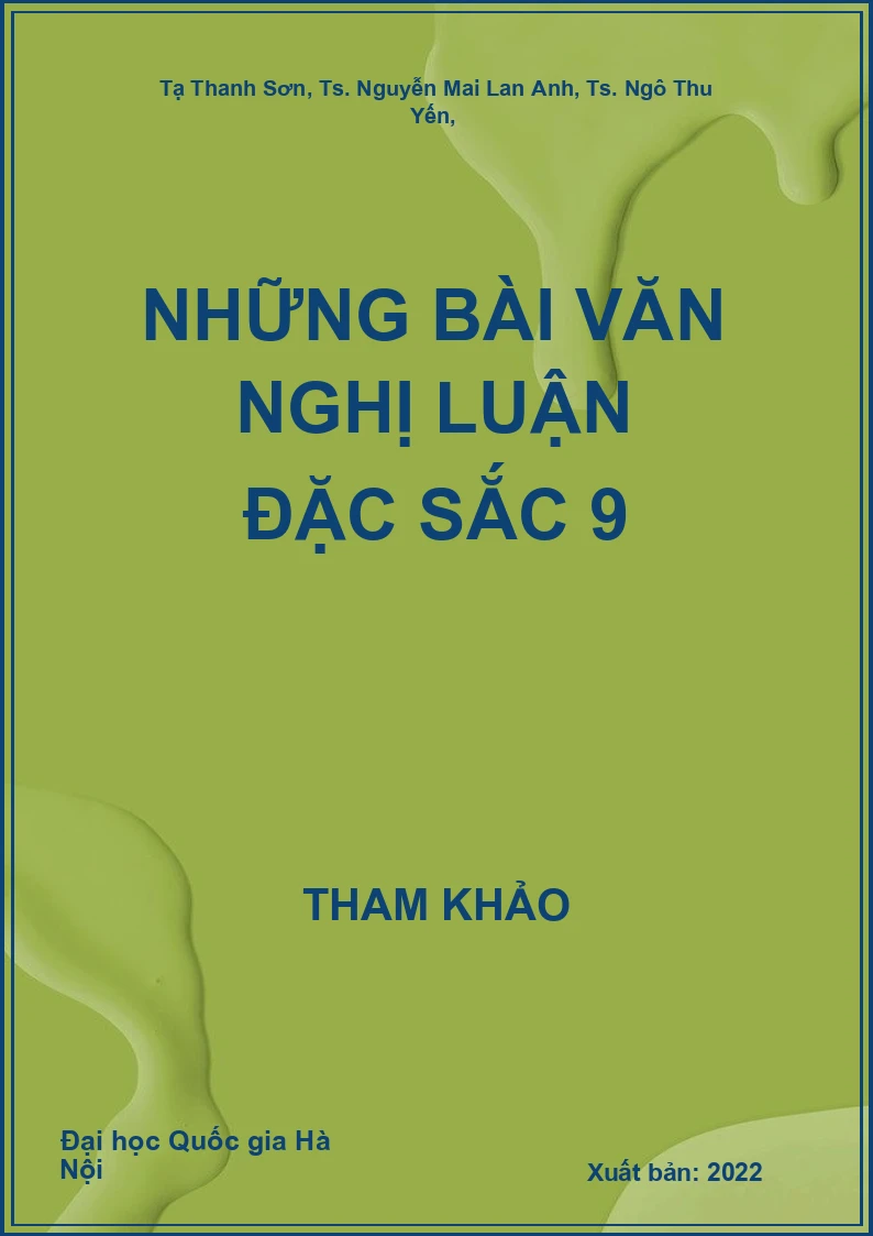 Những bài Văn nghị luận đặc sắc 9