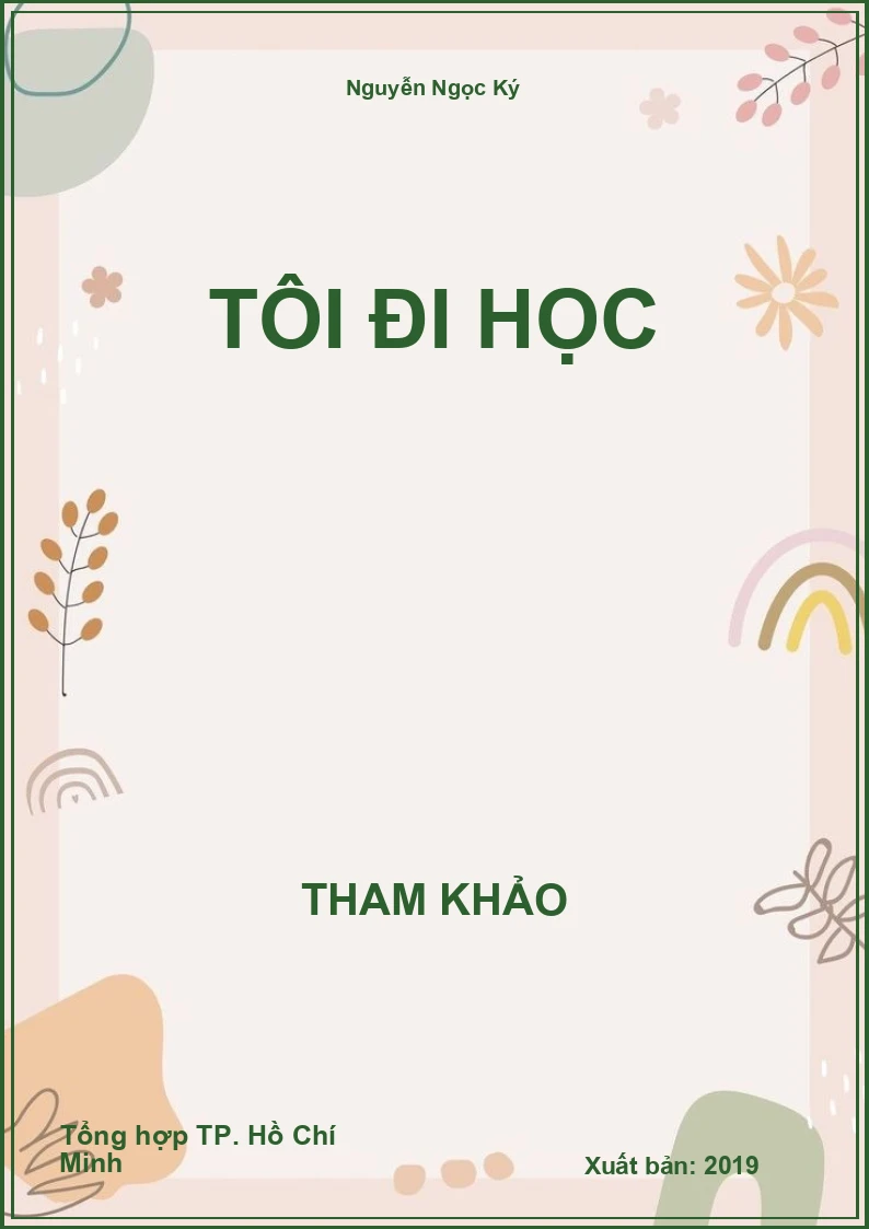 Tôi đi học