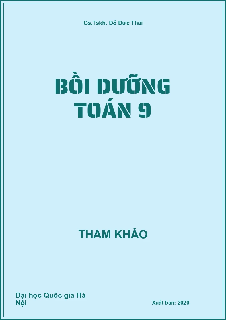 Bồi dưỡng Toán 9