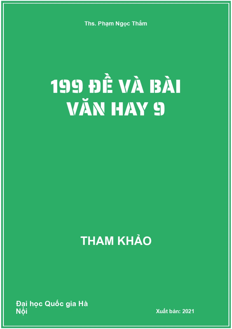 199 đề và bài Văn hay 9