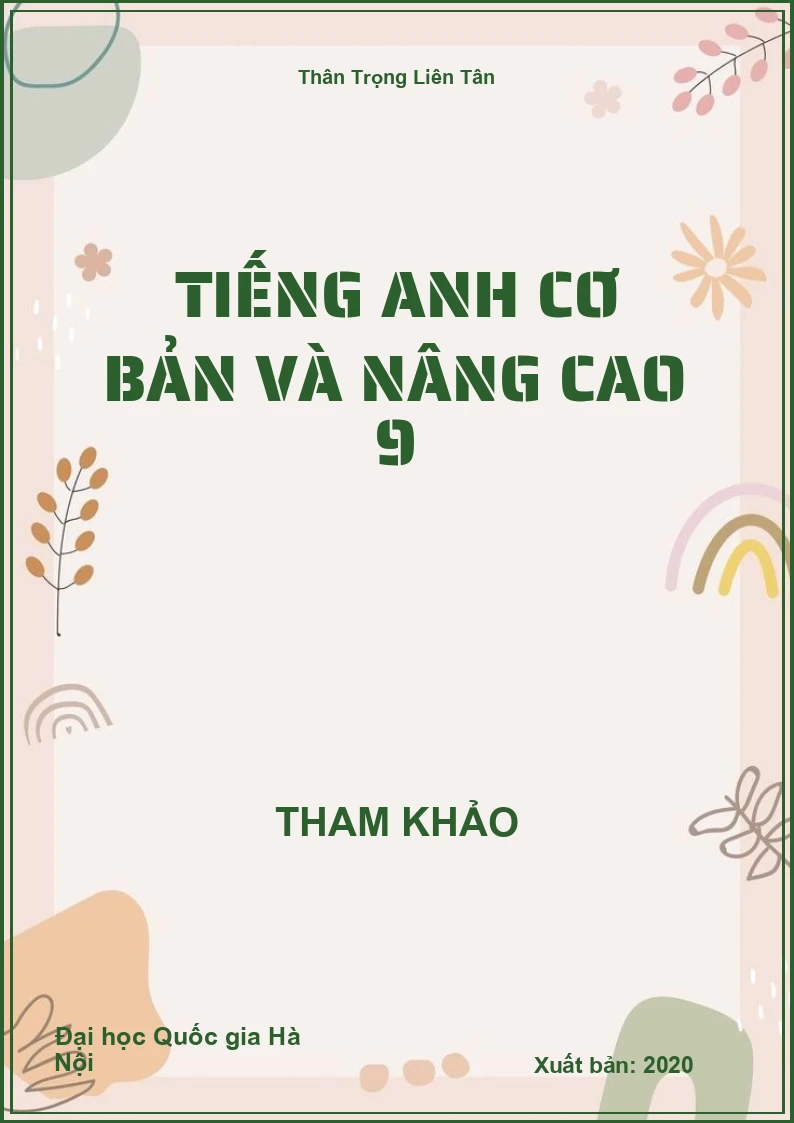 Tiếng Anh cơ bản và nâng cao 9