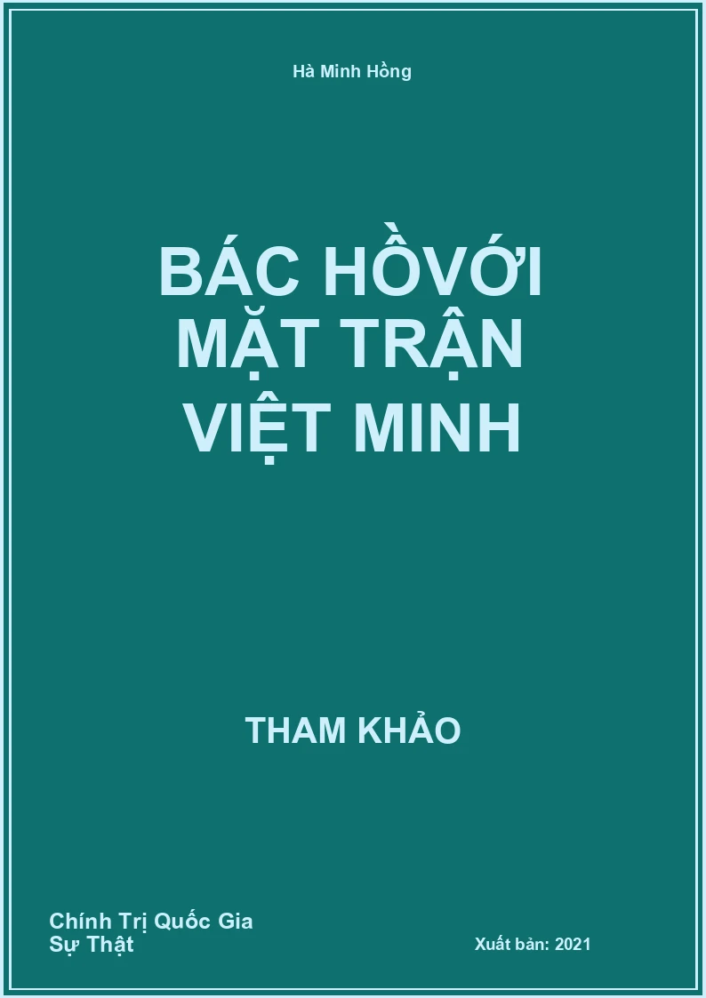 Bác Hồvới mặt trận Việt Minh
