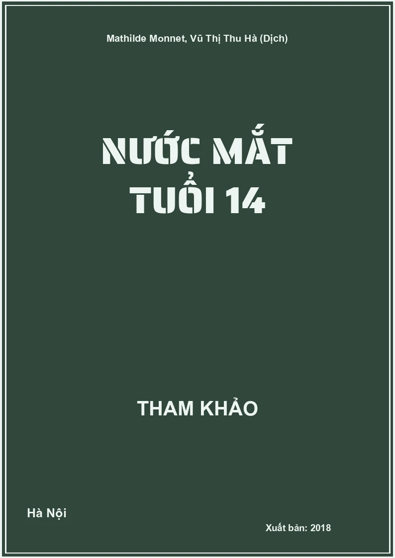 Nước mắt tuổi 14