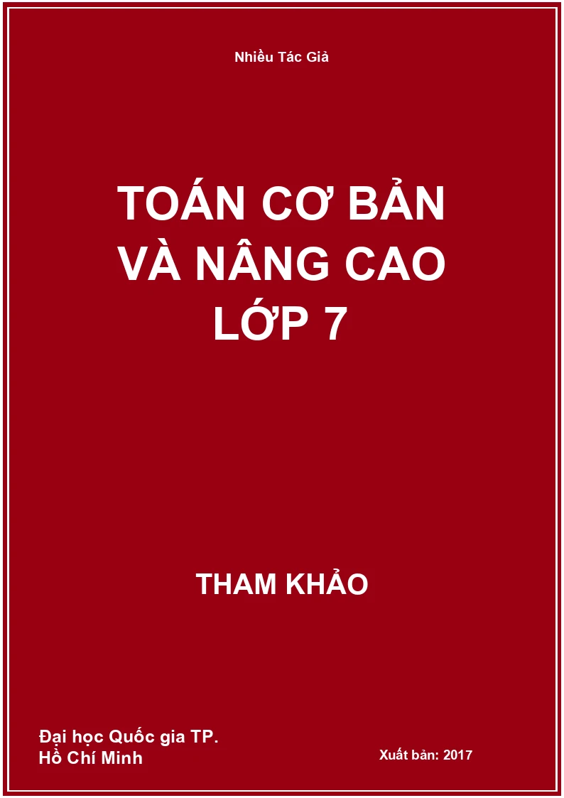 Toán Cơ Bản Và Nâng Cao Lớp 7