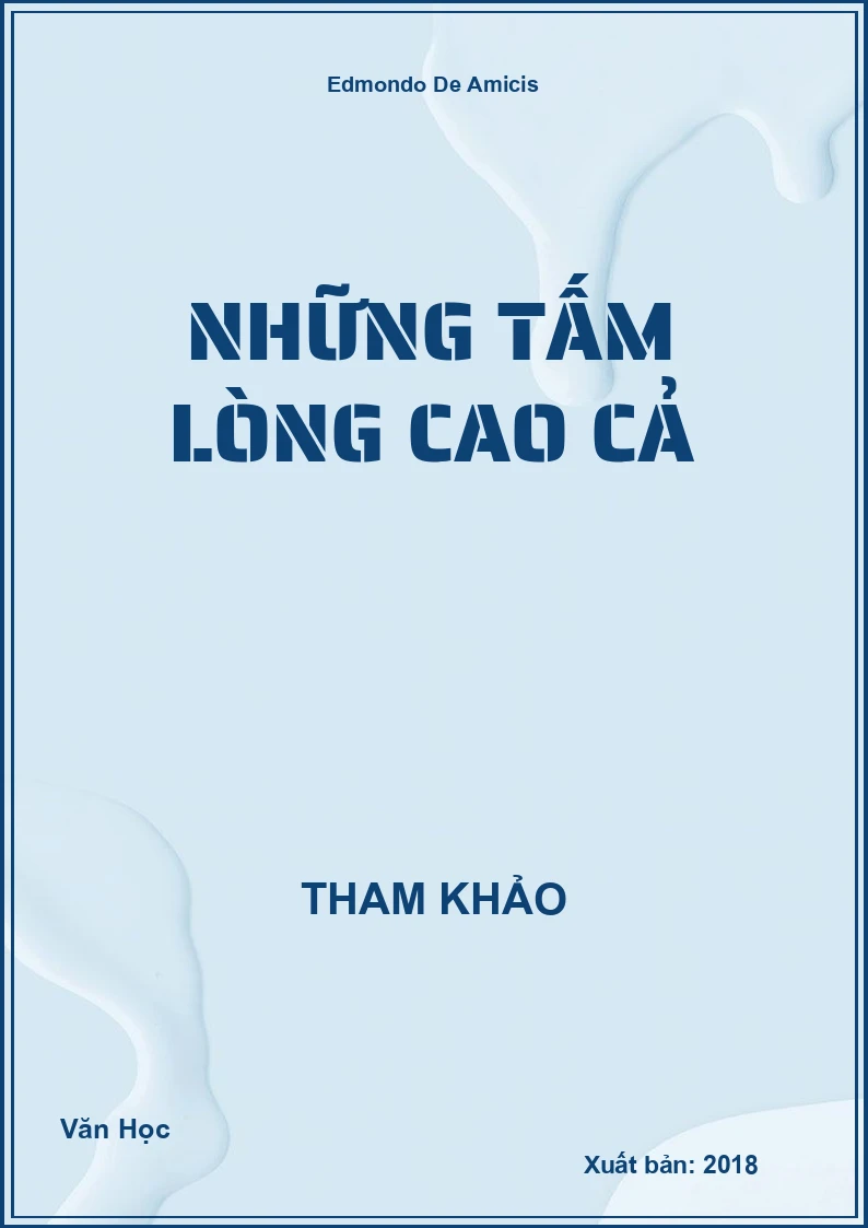 Những tấm lòng cao cả