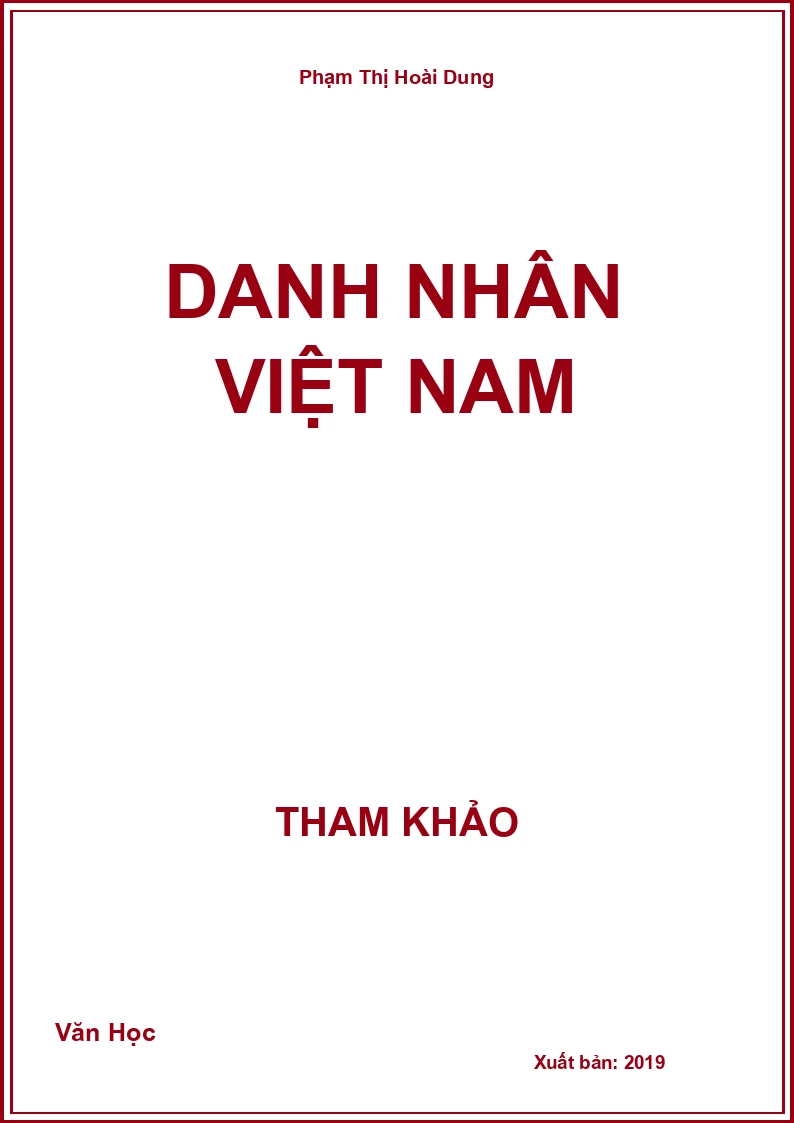 Danh nhân Việt Nam