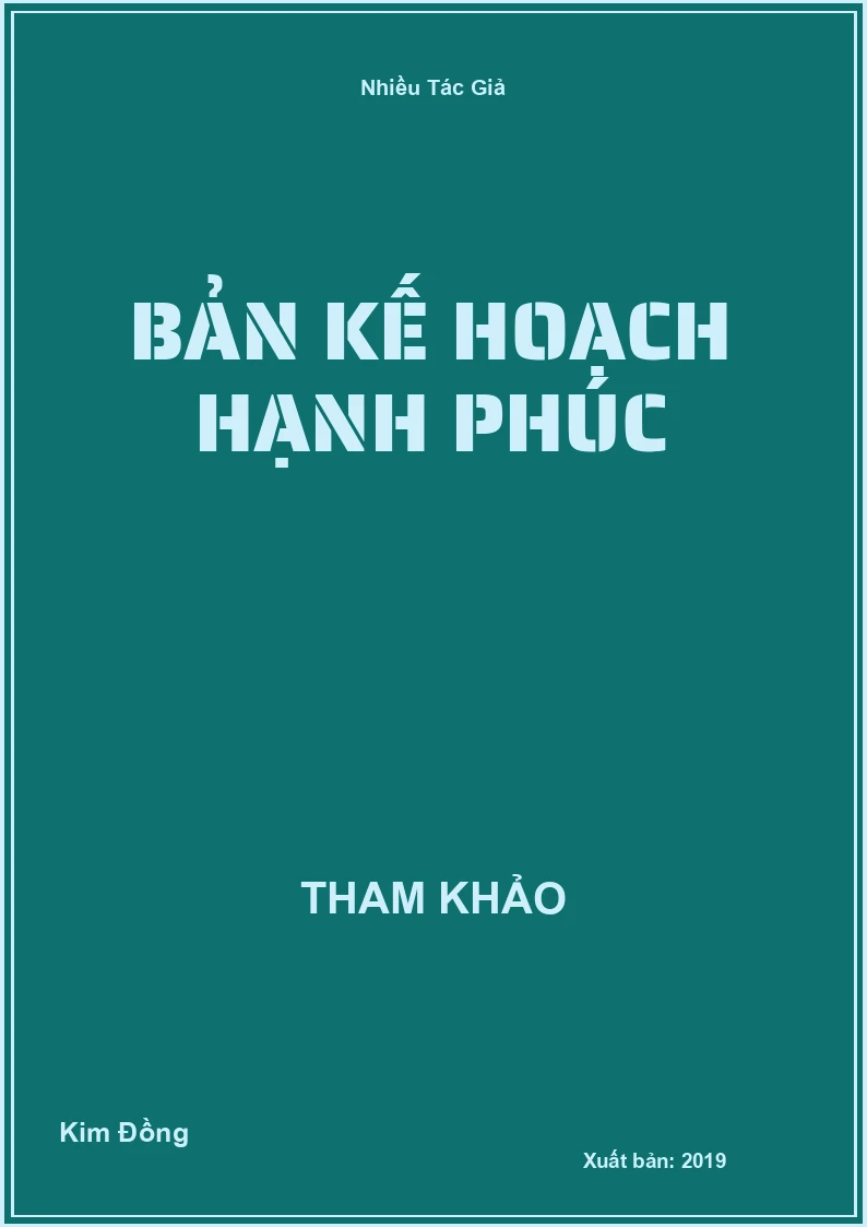 Bản kế hoạch hạnh phúc