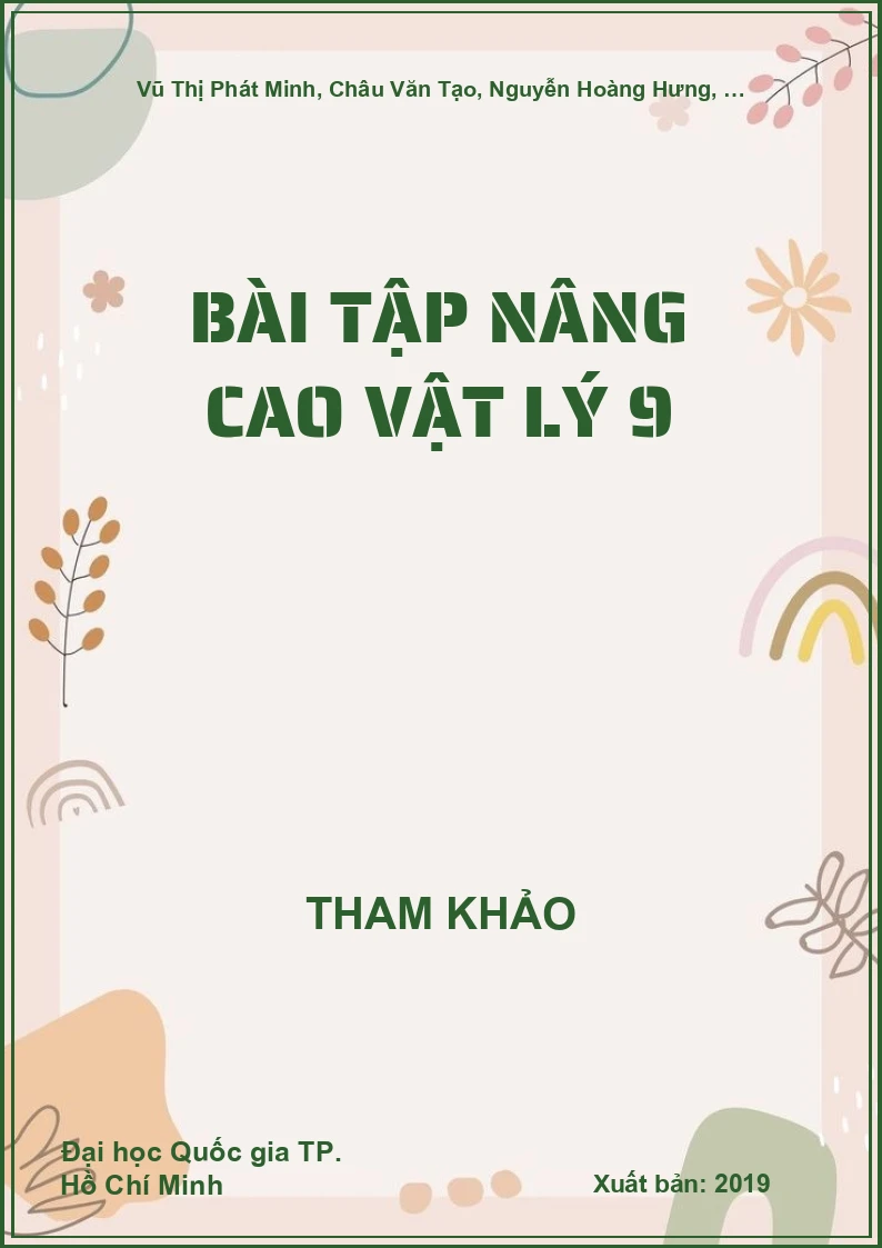Bài tập nâng cao Vật Lý 9