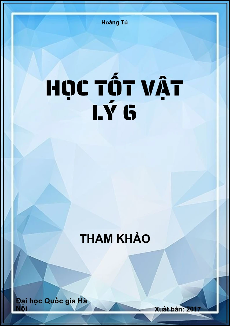 Học tốt Vật Lý 6