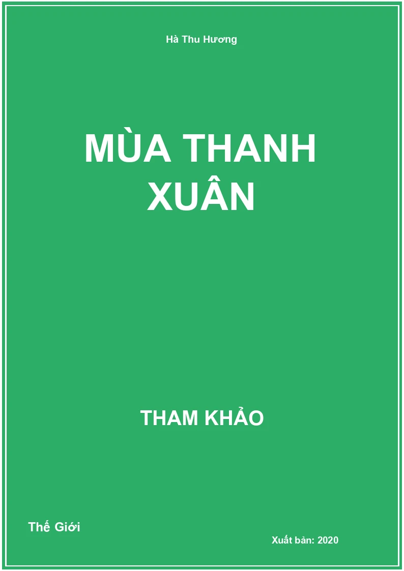 Mùa thanh xuân