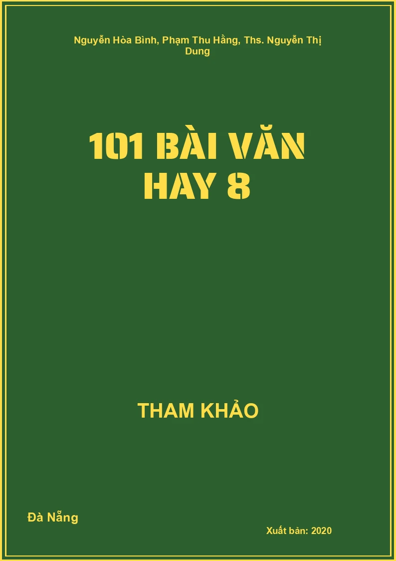 101 bài Văn hay 8