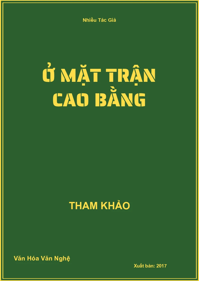 Ở mặt trận Cao Bằng