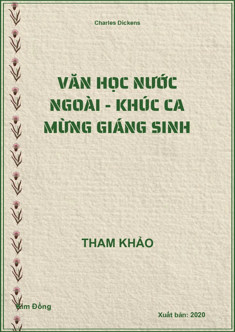 Văn học nước ngoài - Khúc ca mừng Giáng Sinh