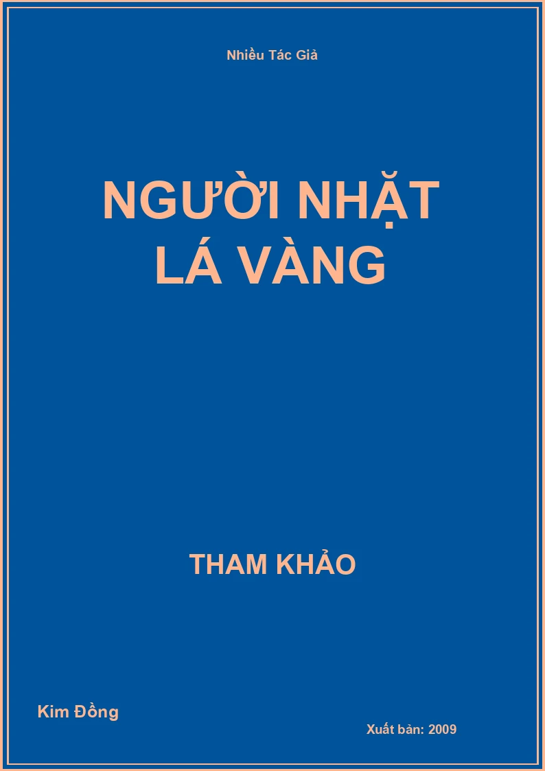 Người nhặt lá vàng