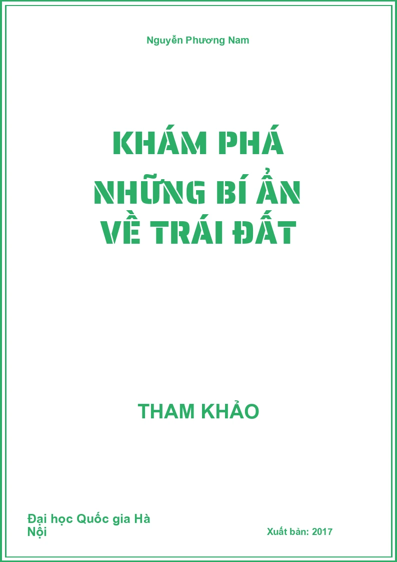 Khám phá những bí ẩn về trái đất