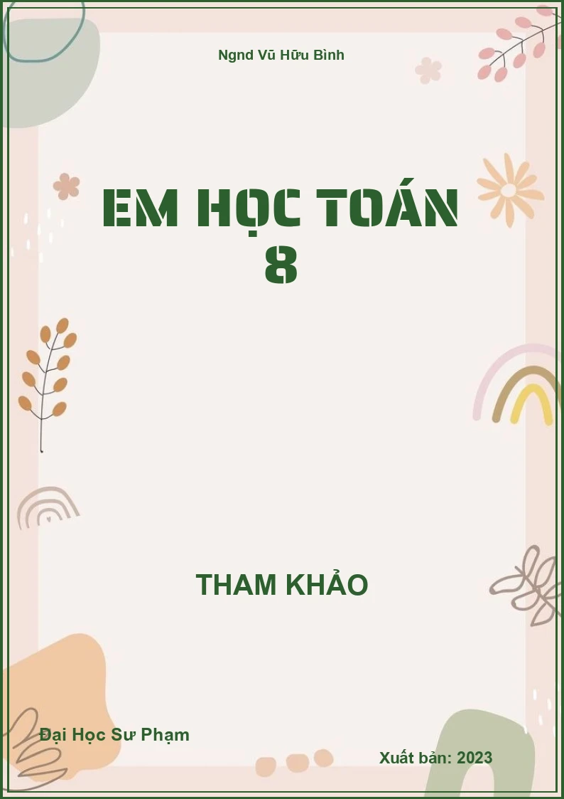 Em học Toán 8