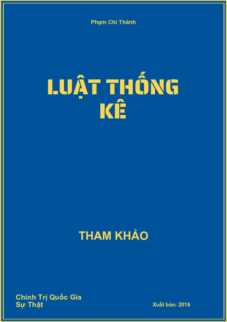 Luật thống kê
