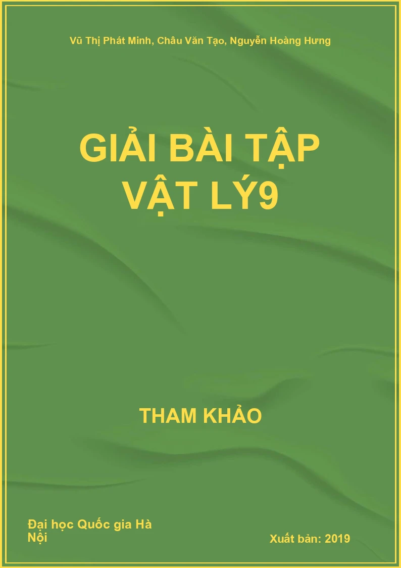 Giải bài tập Vật Lý9