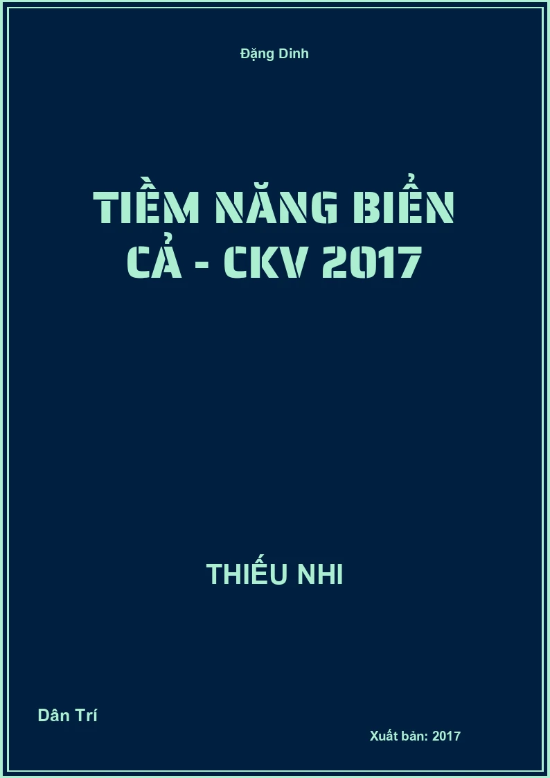 Tiềm năng biển cả - CKV 2017