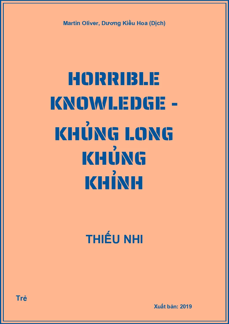 Horrible Knowledge - Khủng Long Khủng Khỉnh