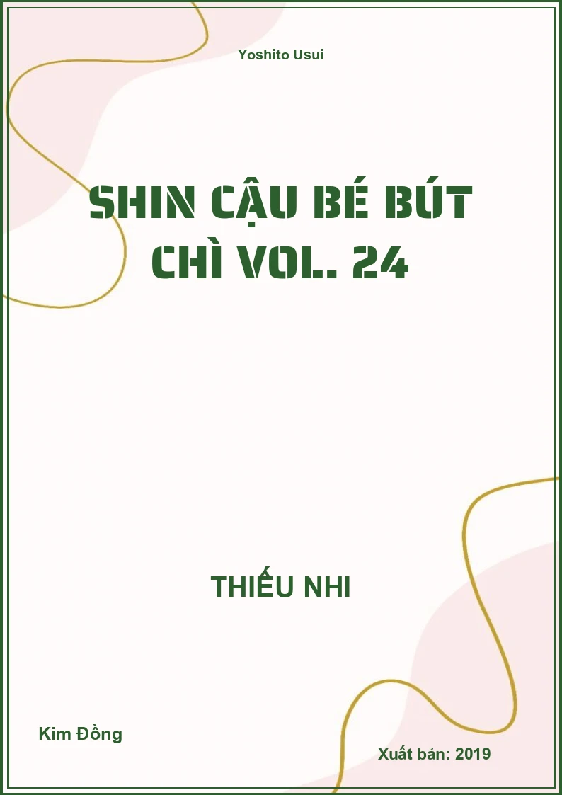 Shin cậu bé bút chì Vol. 24