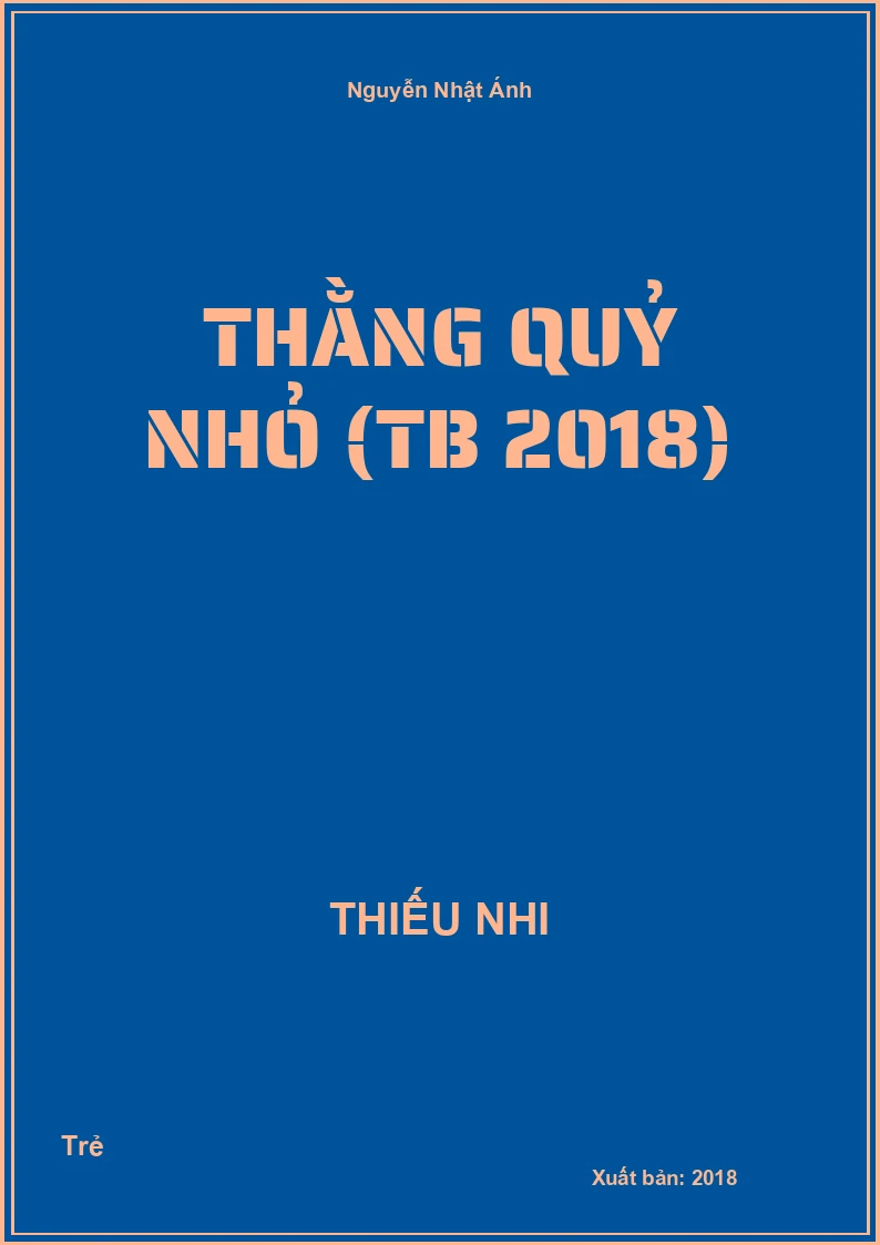 Thằng quỷ nhỏ (TB 2018)