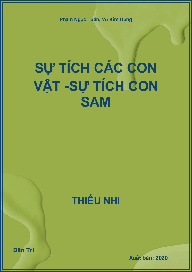Sự Tích Các Con Vật -Sự tích con Sam