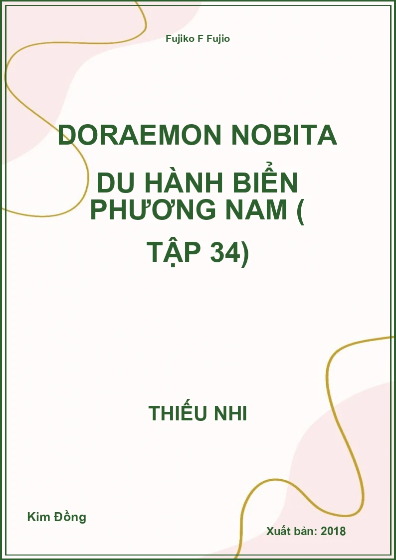 DORAEMON Nobita du hành biển Phương Nam ( tập 34)