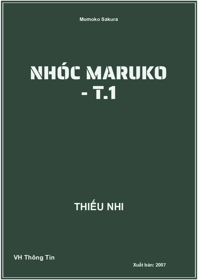 Nhóc Maruko - T.1