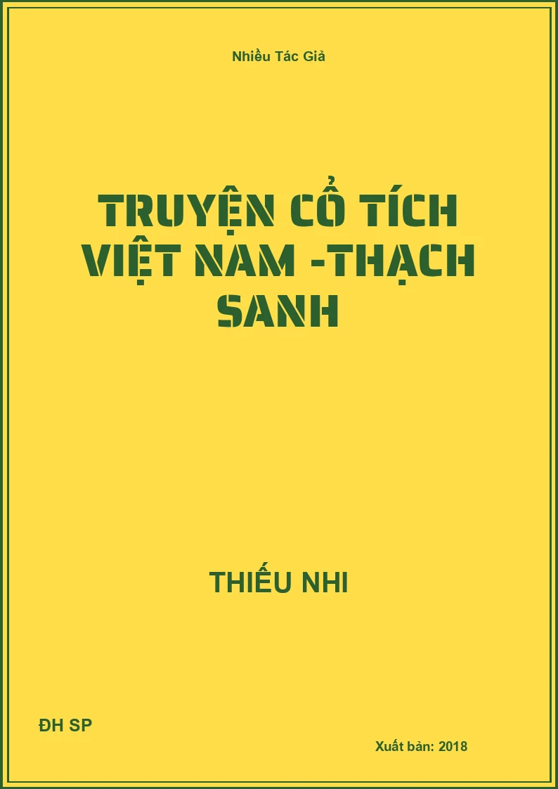 Truyện cổ tích Việt Nam -Thạch Sanh