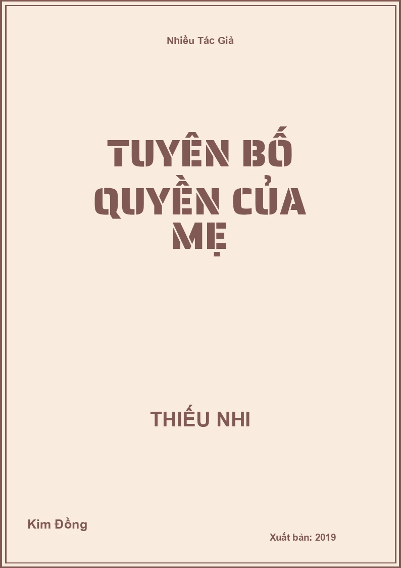 Tuyên bố quyền của mẹ