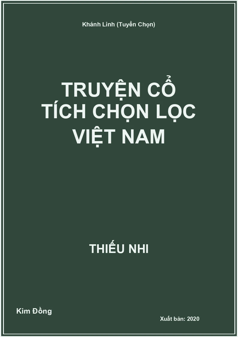 Truyện cổ tích chọn lọc Việt Nam