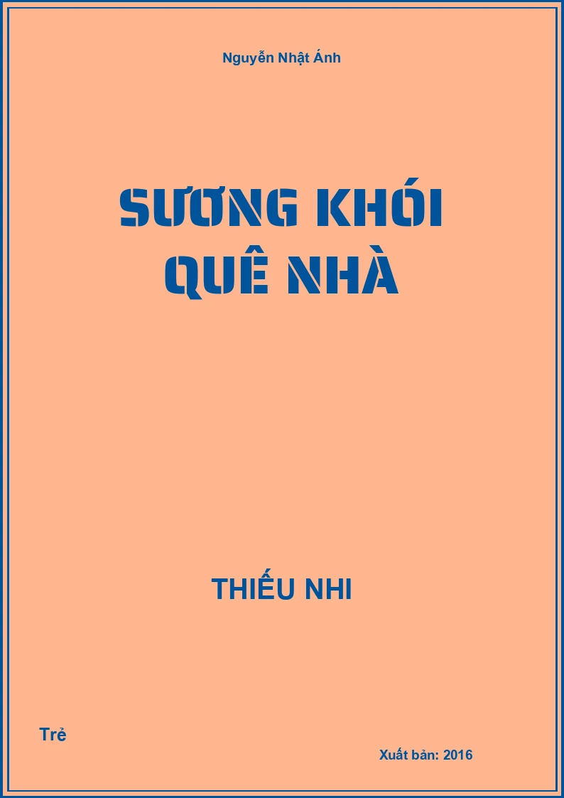 Sương khói quê nhà