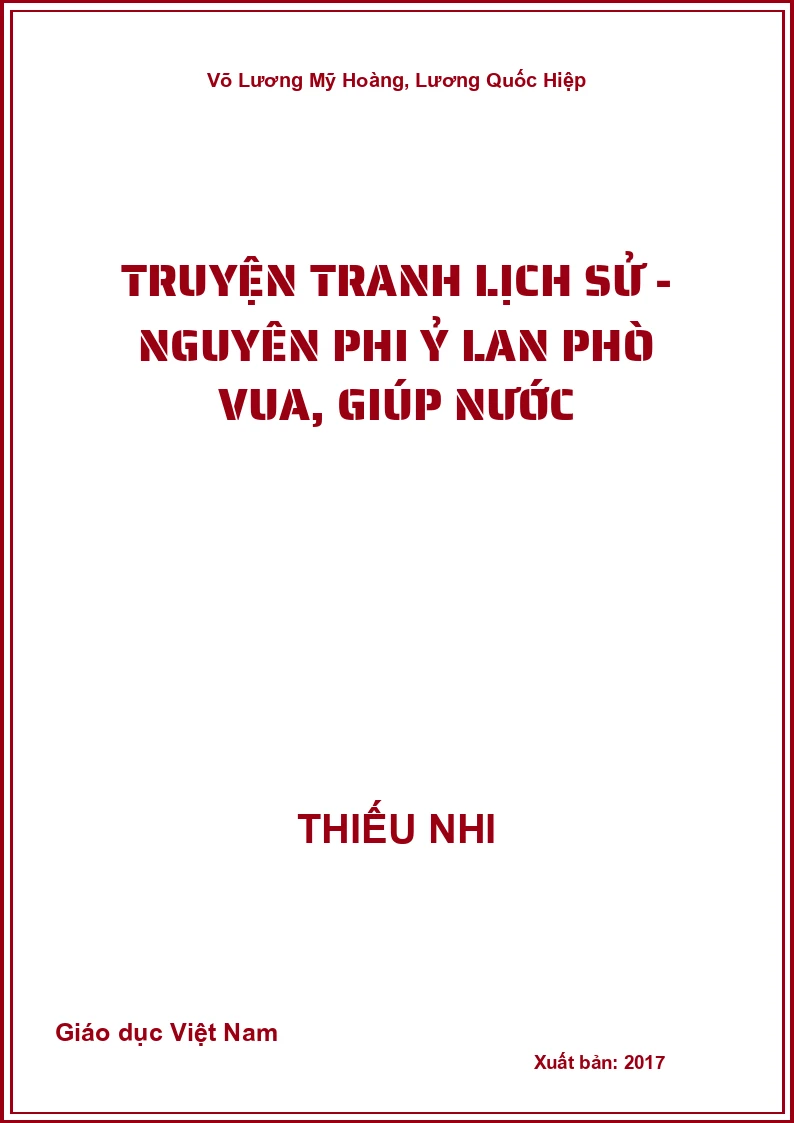 Truyện tranh lịch sử - Nguyên phi Ỷ Lan phò vua, giúp nước