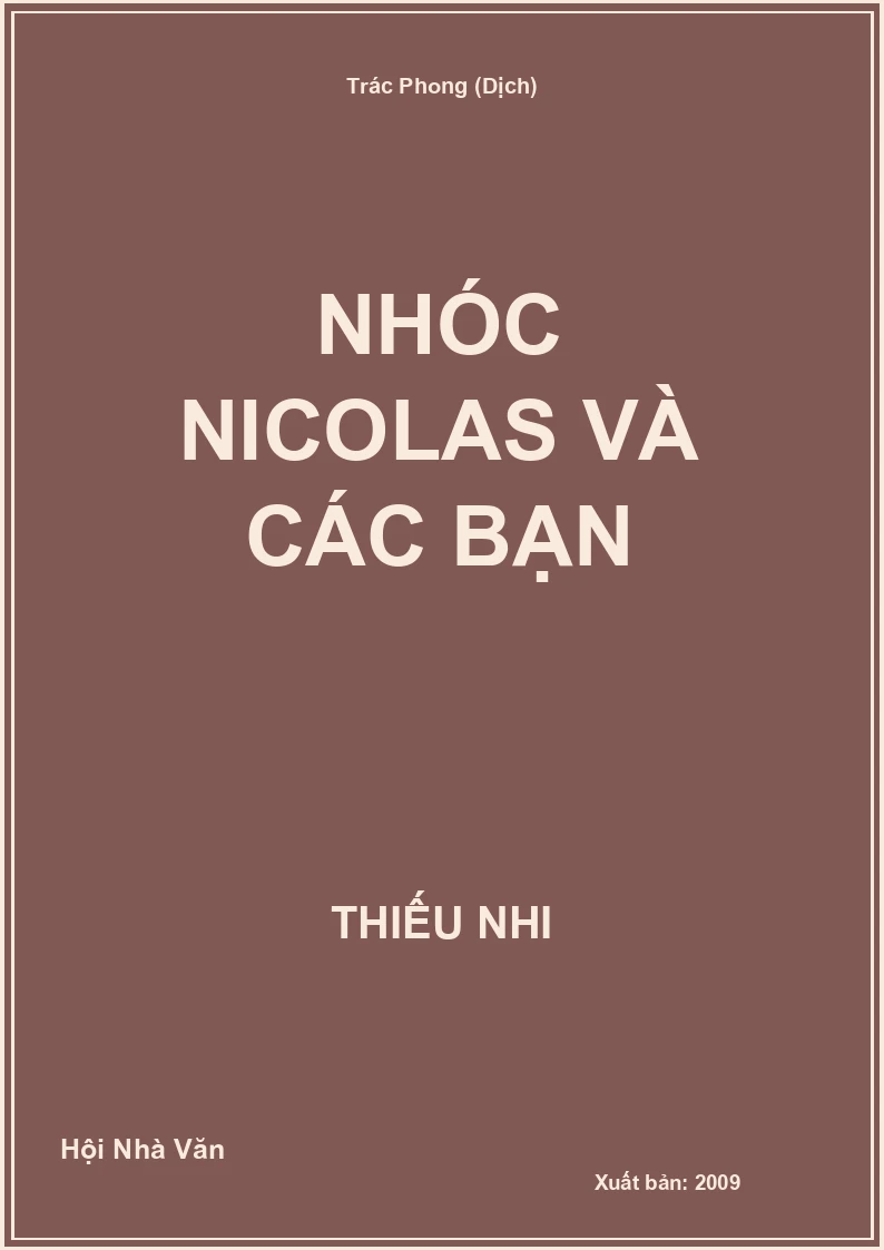 Nhóc Nicolas và các bạn