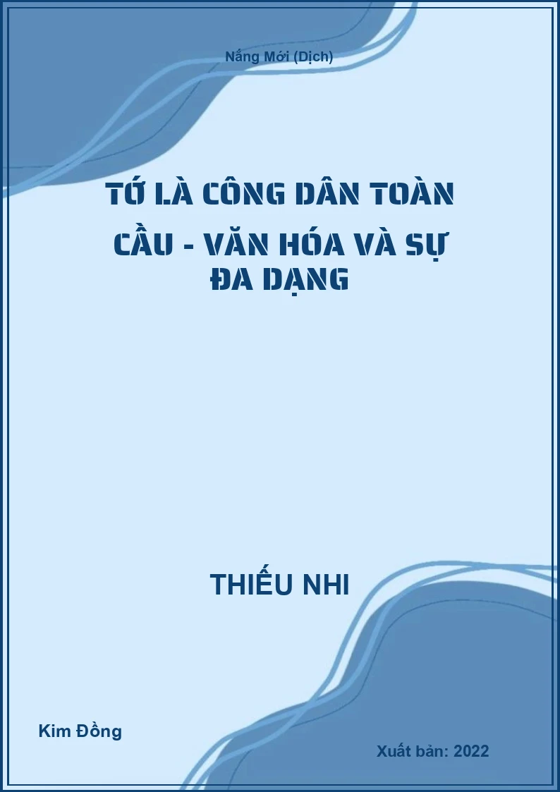 Tớ là công dân toàn cầu - Văn hóa và sự đa dạng