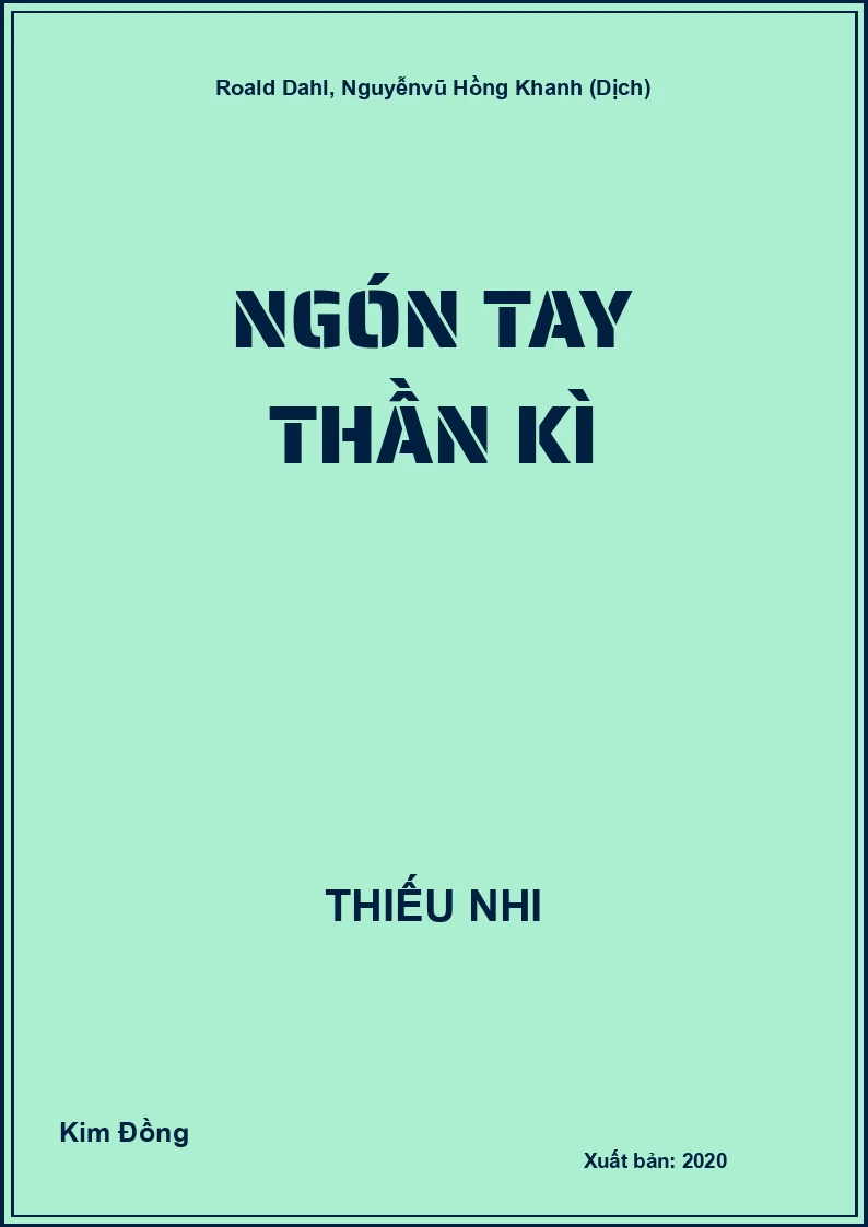 Ngón tay thần kì