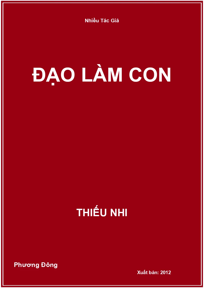 Đạo làm con