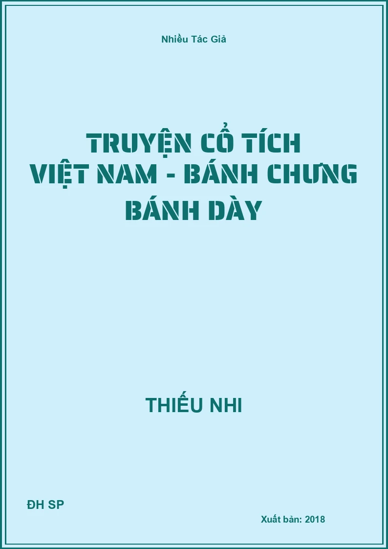 Truyện cổ tích Việt Nam - Bánh chưng bánh dày