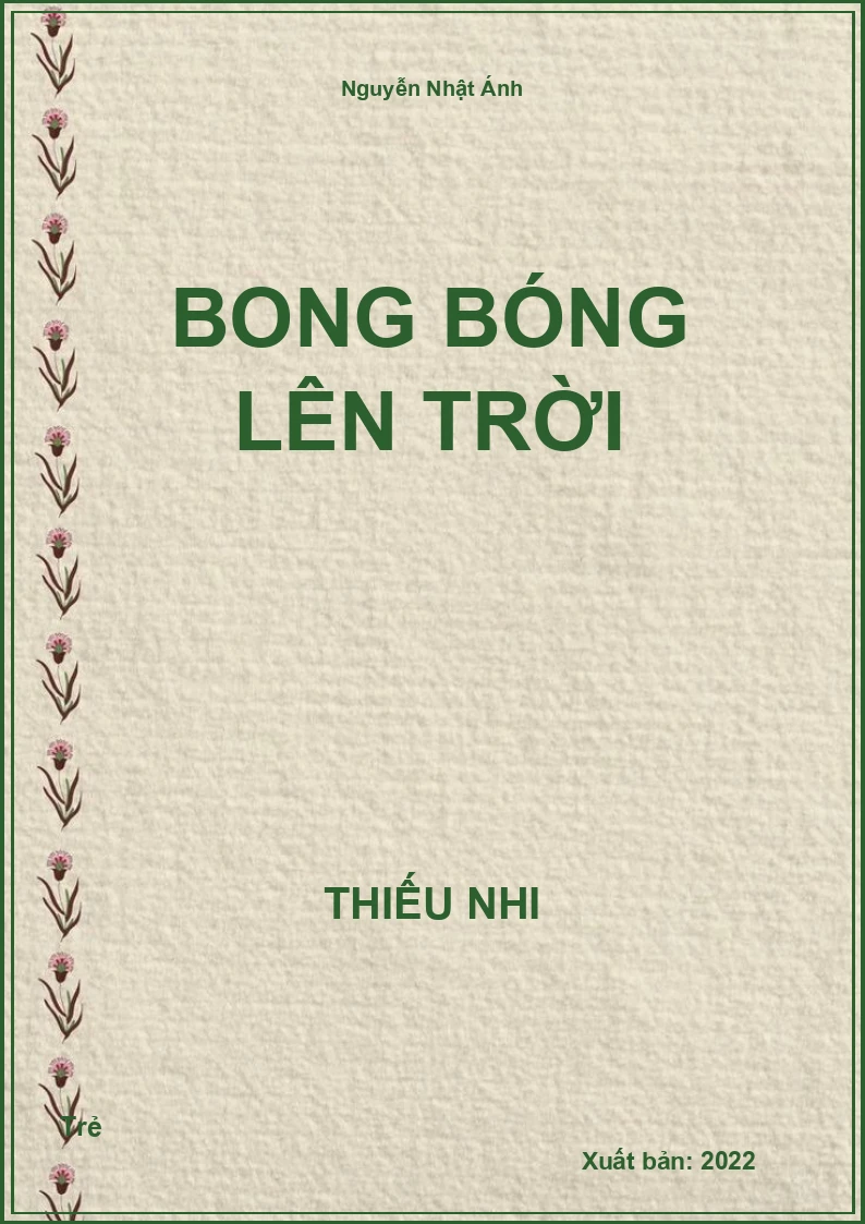 Bong bóng lên trời