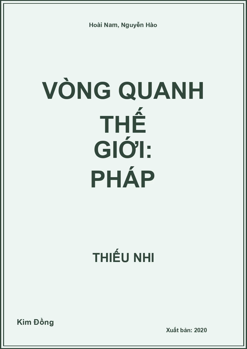 Vòng quanh thế giới: Pháp